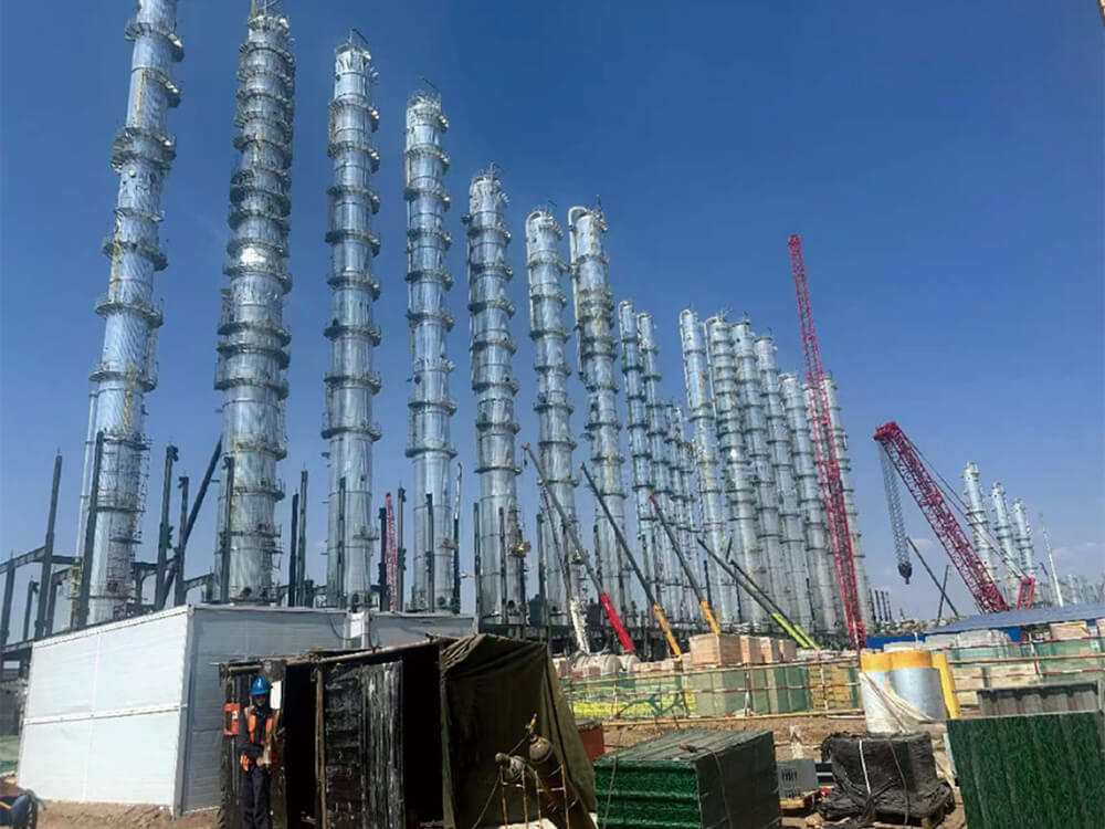 塔体保温施工案例