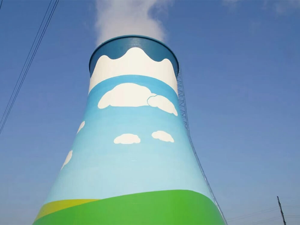 冷却塔美化案例