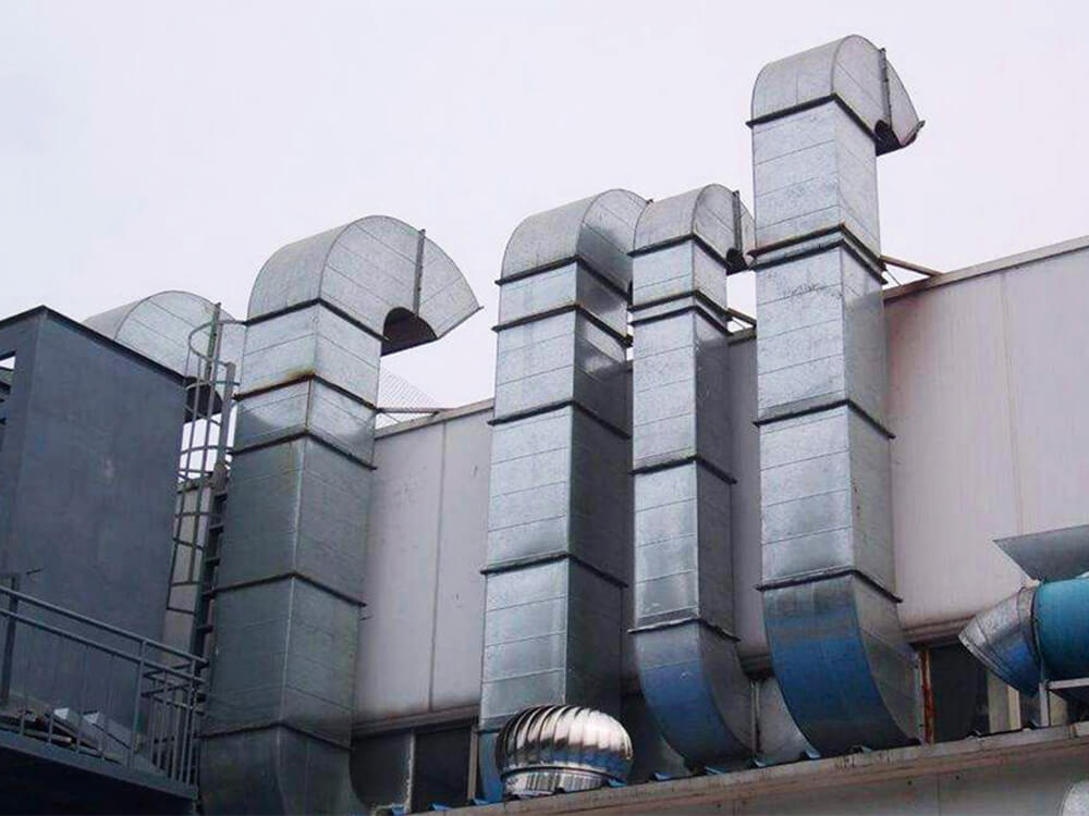 工业空调通风管道施工案例